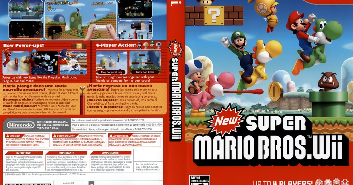 New Super Mario Bros Wii Iso Rom
